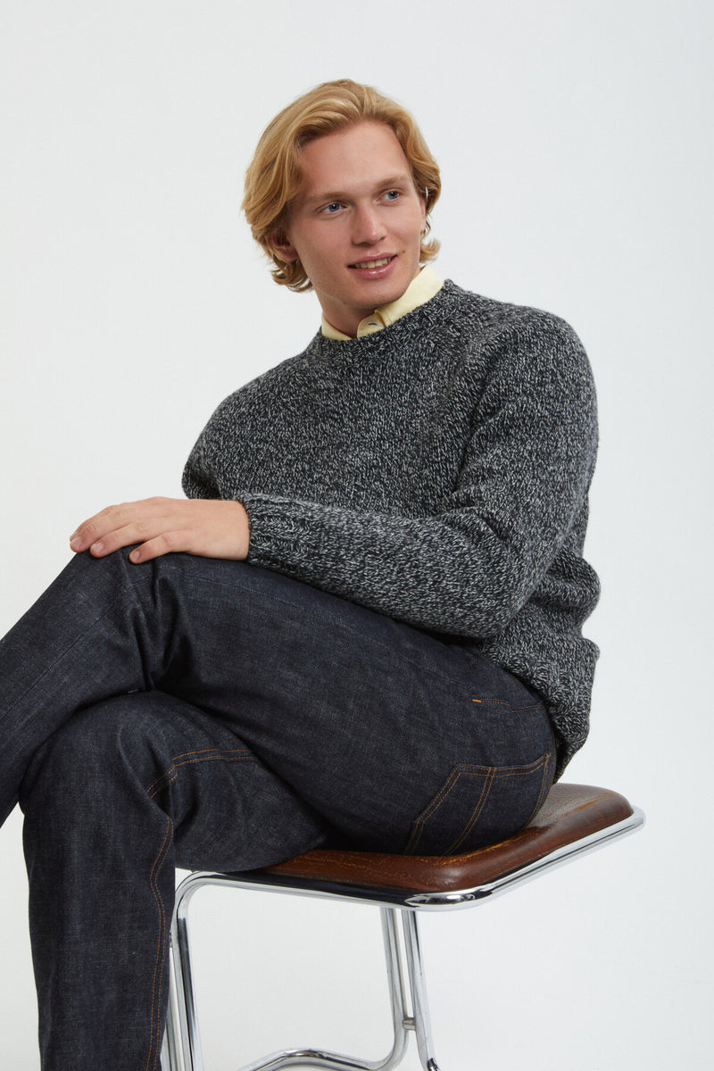 IRISH WOOL 3-GAUGE SWEATER