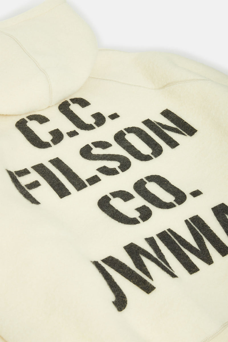 FILSON X JUNYA WATANABE GRAPHIC WOOL HOODIE
