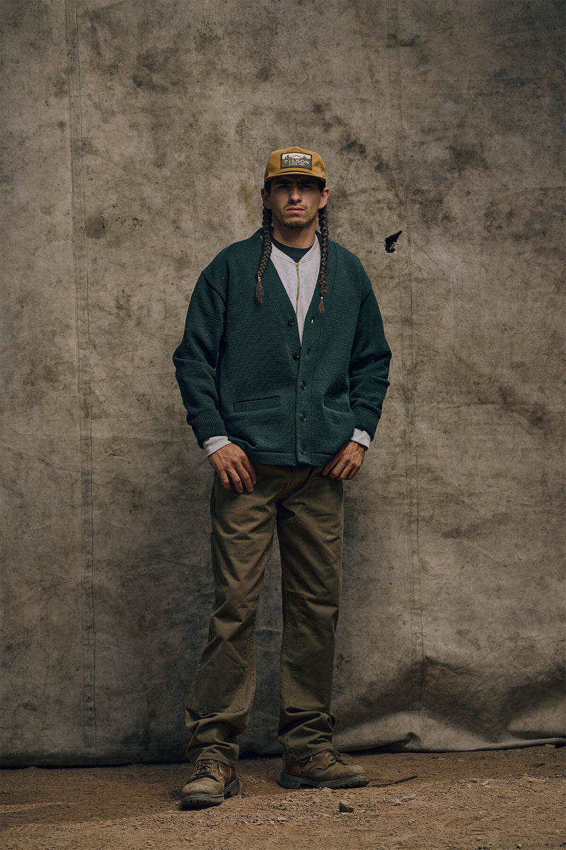 DRY TIN CLOTH DOUBLE FRONT PANTS