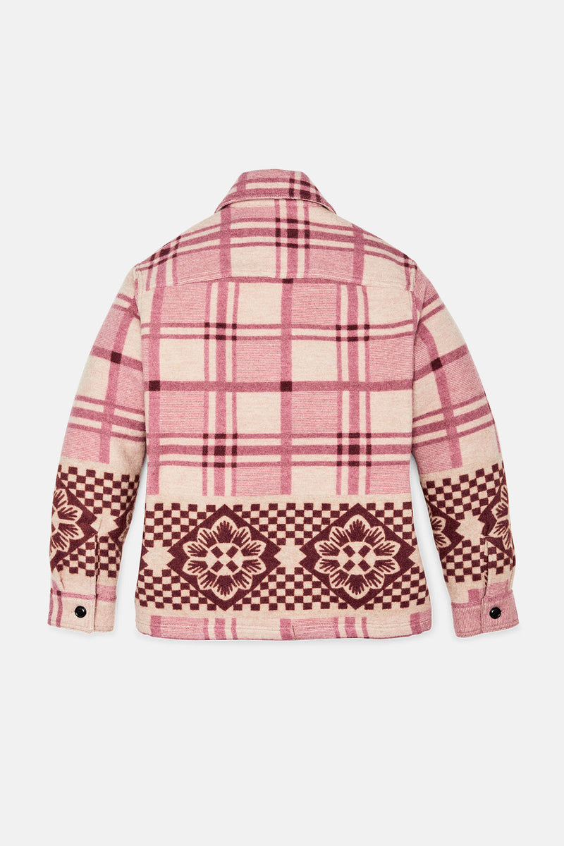 WOMEN'S BLANKET WOOL OVERSHIRT