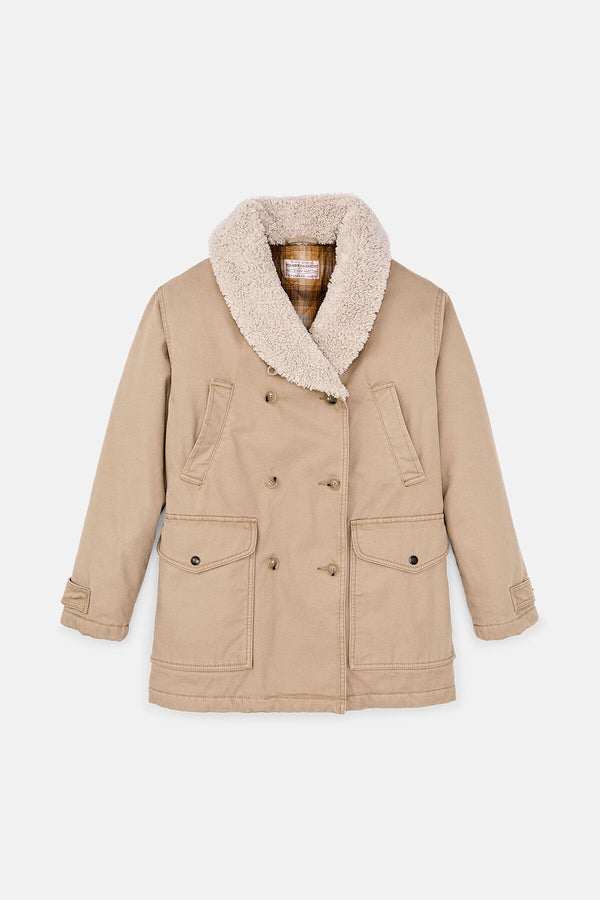 WOMEN’S CANVAS PACKER COAT