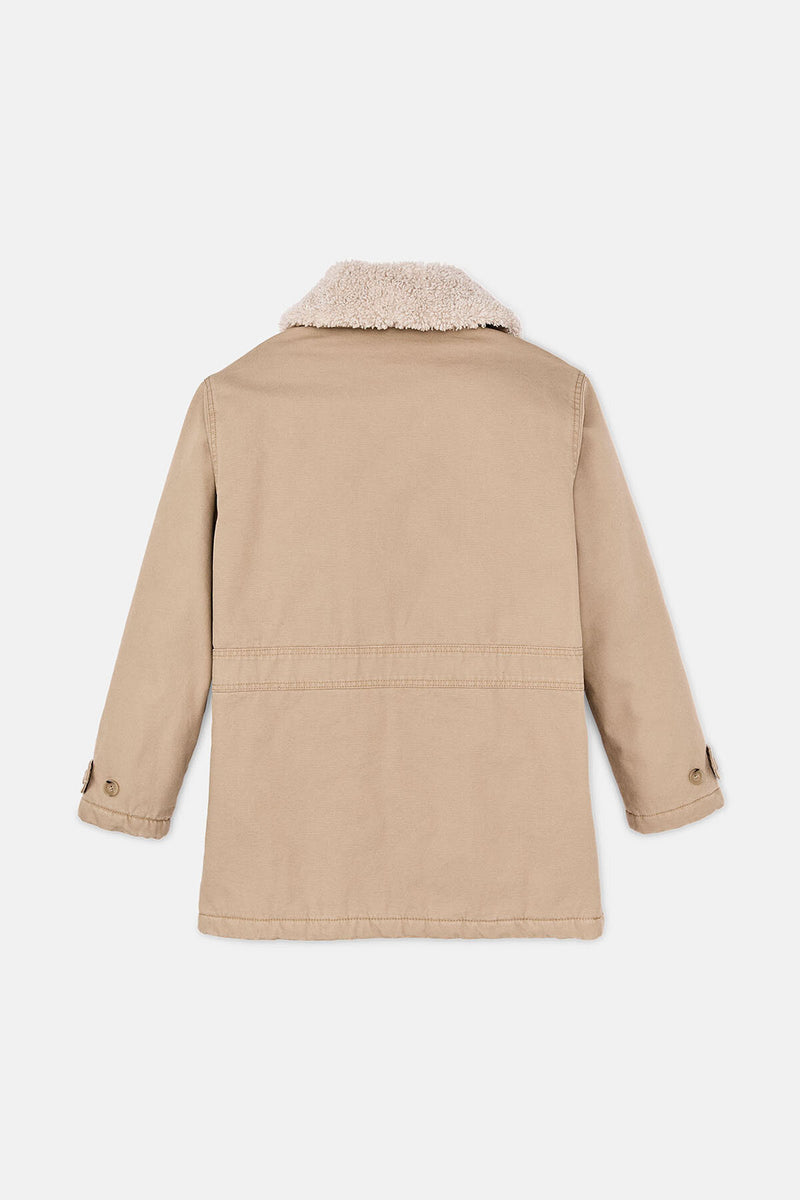 WOMEN’S CANVAS PACKER COAT