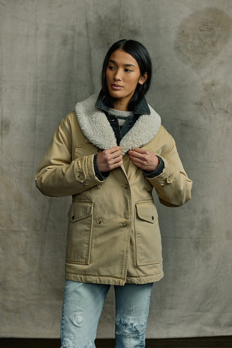 WOMEN’S CANVAS PACKER COAT