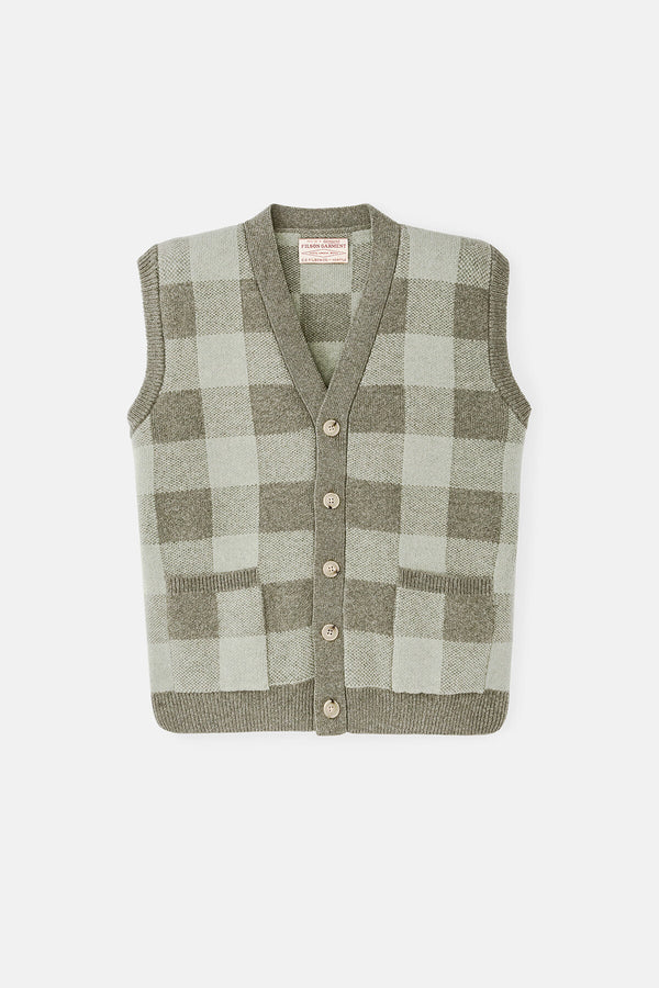 WOMEN’S WOOL CARDIGAN VEST
