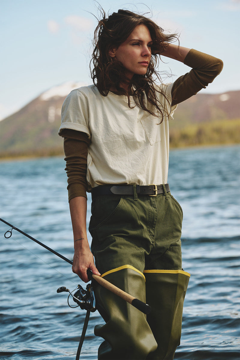 WOMEN'S SHORT SLEEVE POCKET TEE