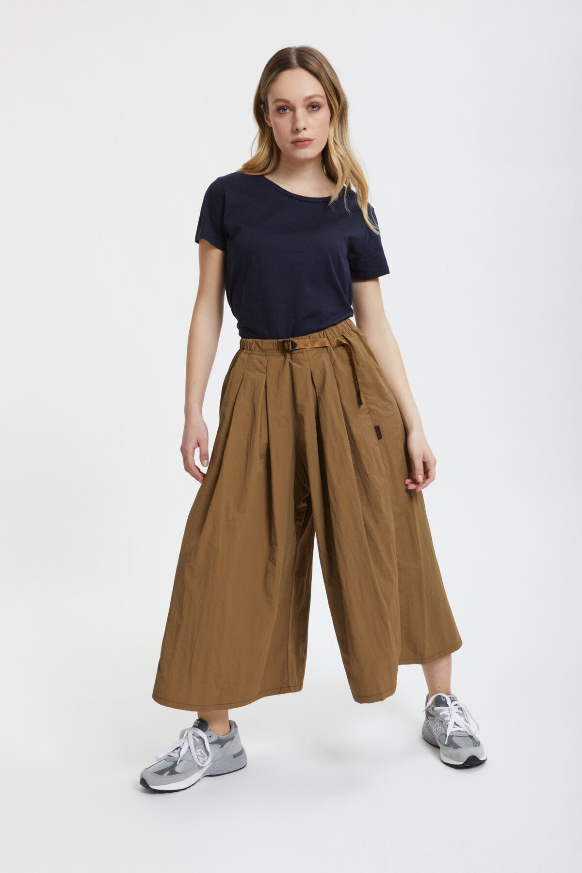 Gramicci Nylon Flare Pants Coyote by Gramicci | Women | WP Store
