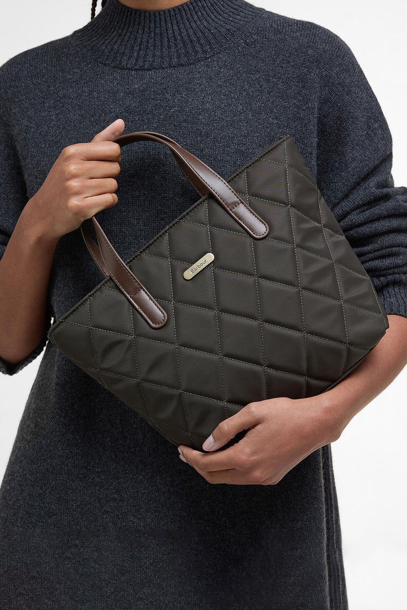 Mini Quilted Tote Bag