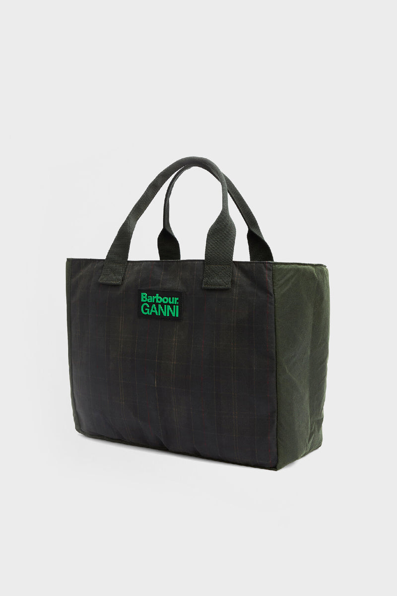 Barbour Ganni Wax Tote Bag