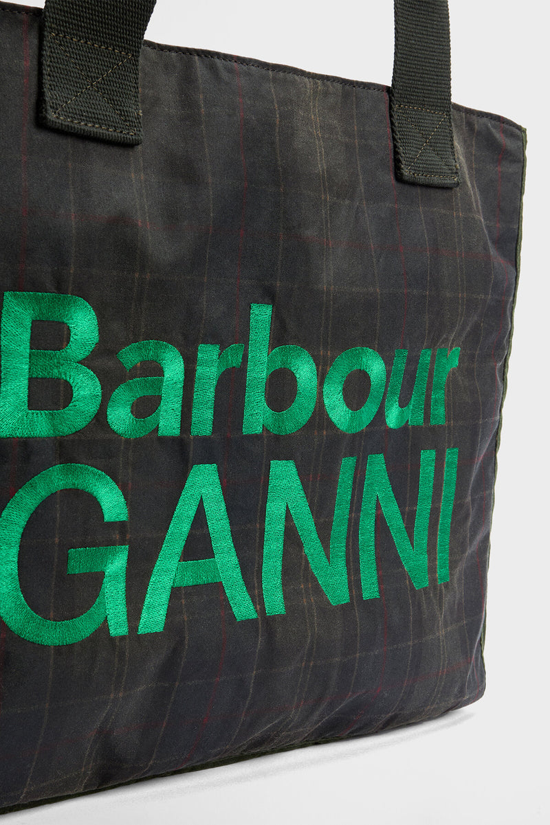 Barbour Ganni Wax Tote Bag