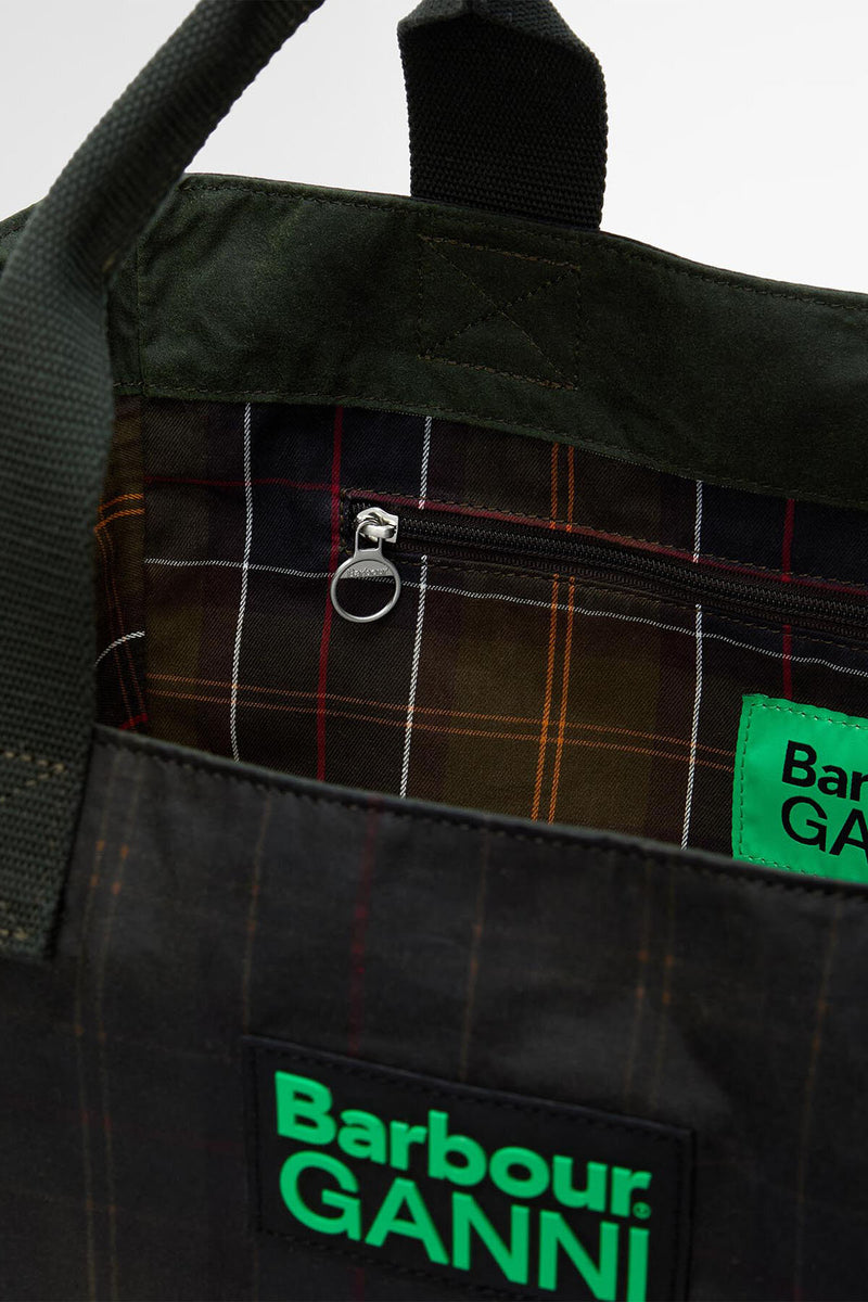 Barbour Ganni Wax Tote Bag