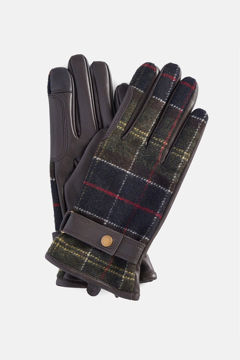 Barbour Waterproof Tartan Gloves