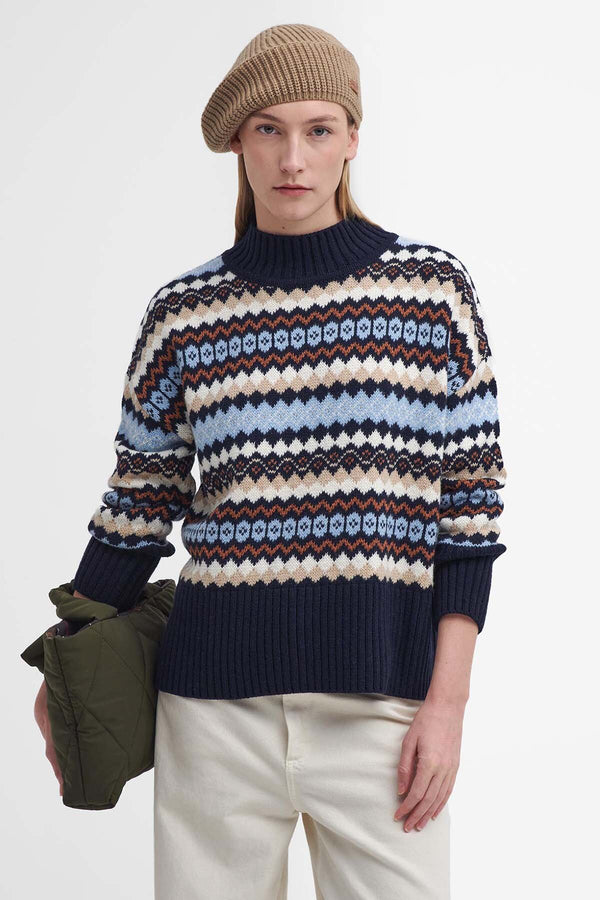 Larisa Fair Isle High Neck Jumper