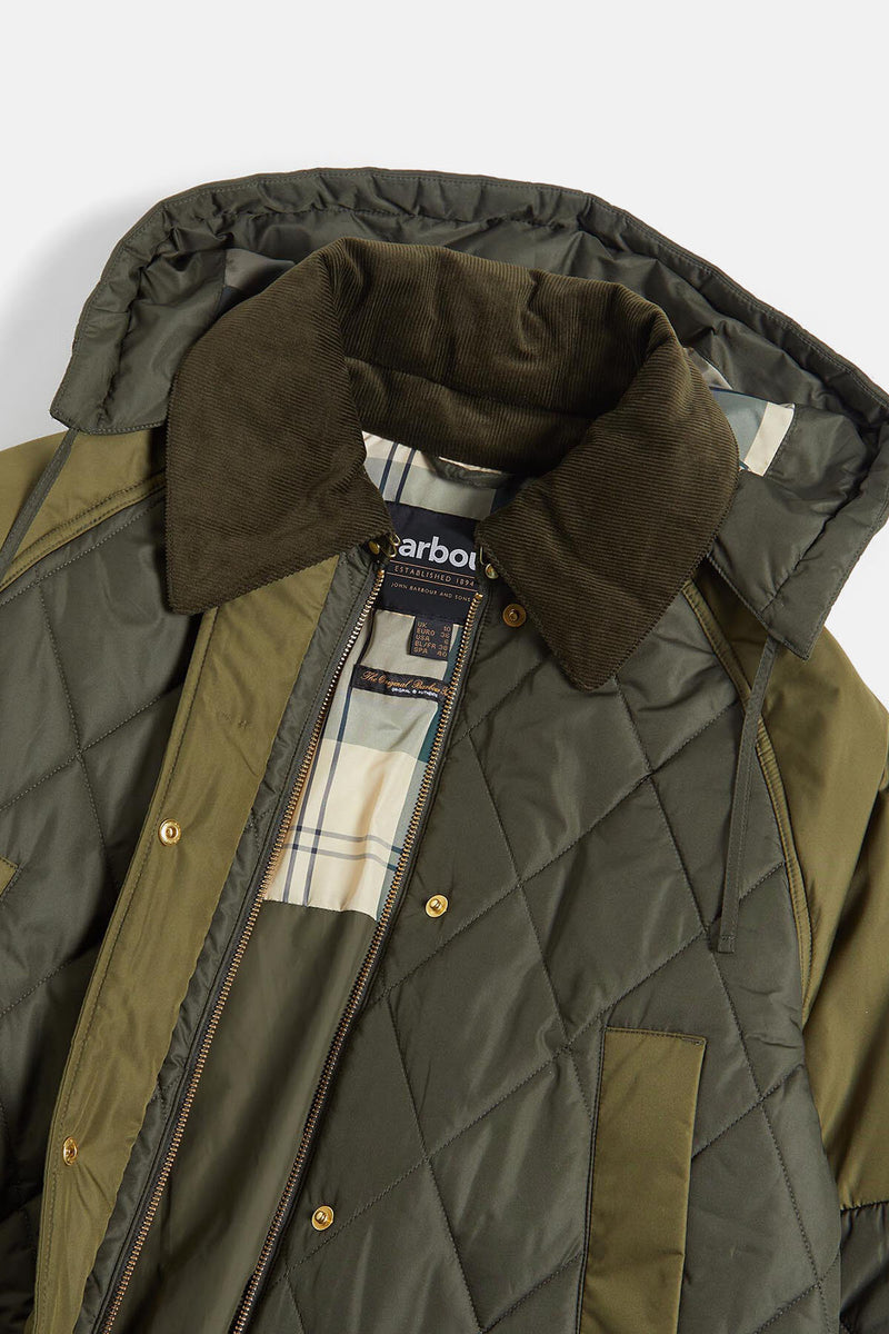 Cookston Longline Quilted Jacket