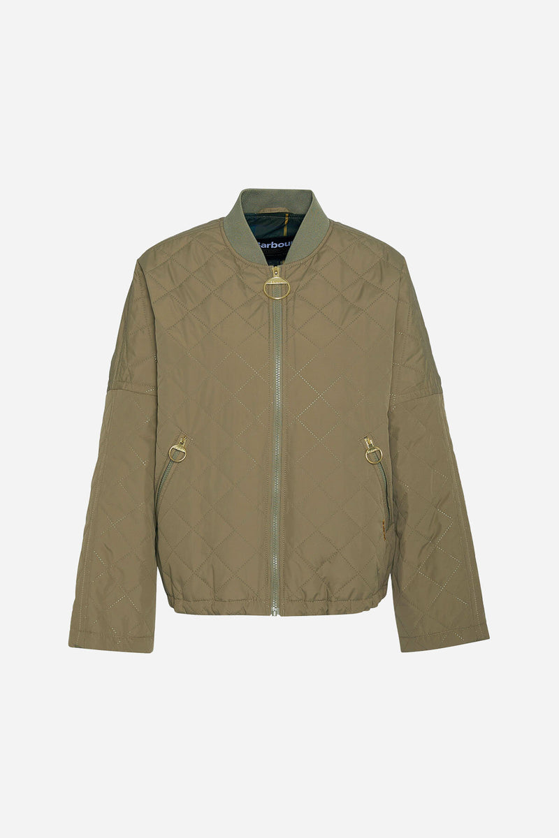 Emlyn Quilted Bomber Jacket