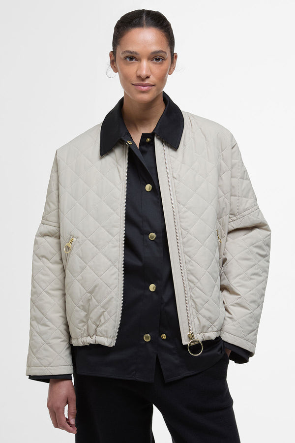 Emlyn Quilted Bomber Jacket