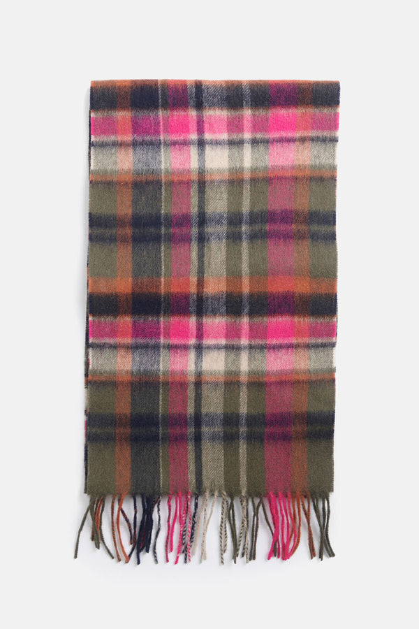 Vintage Winter Plaid Scarf