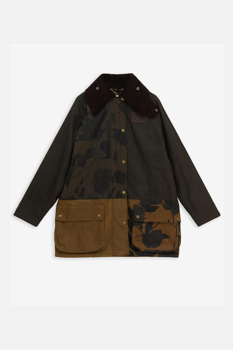 Barbour x ERDEM Beauflower Waxed Jacket