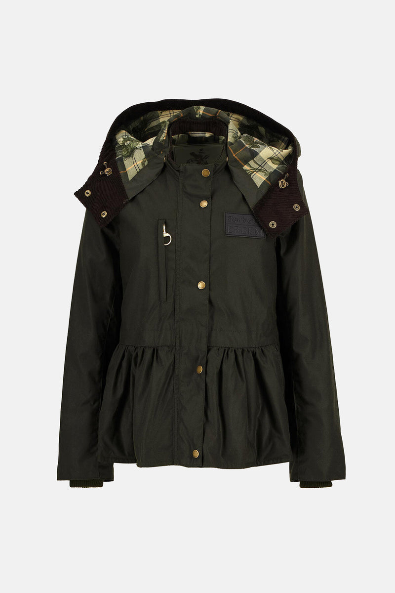 Barbour x ERDEM Dhalia Waxed Jacket