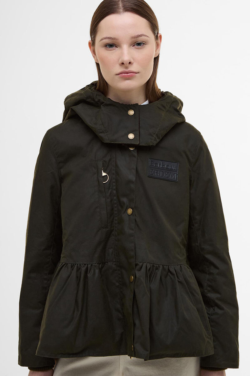 Barbour x ERDEM Dhalia Waxed Jacket