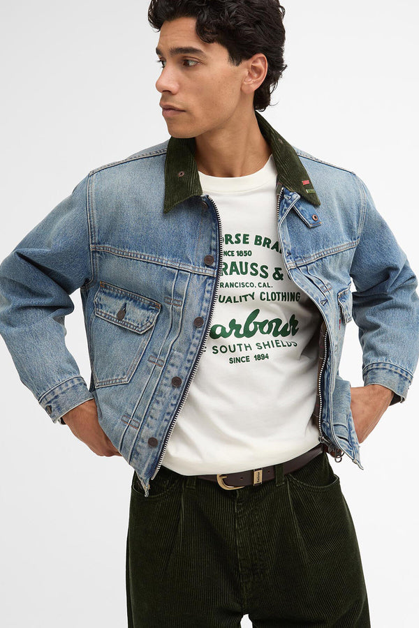 Barbour x Levi's Type Ii Denim Jkt