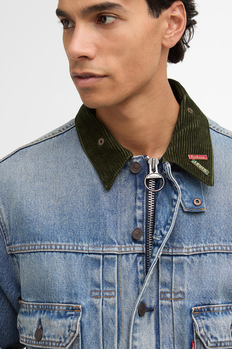 Barbour x Levi's Type Ii Denim Jkt