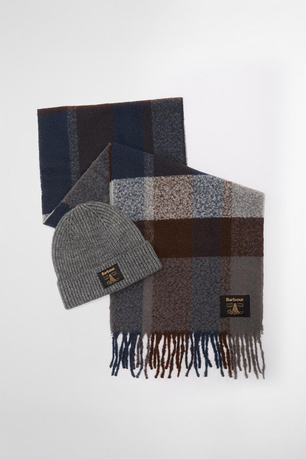 Barbour Westerdale Beanie and Scarf Gift Set