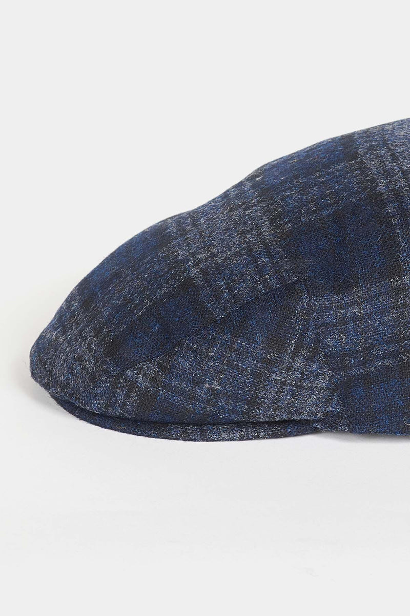 Waxed Cotton Flat Cap