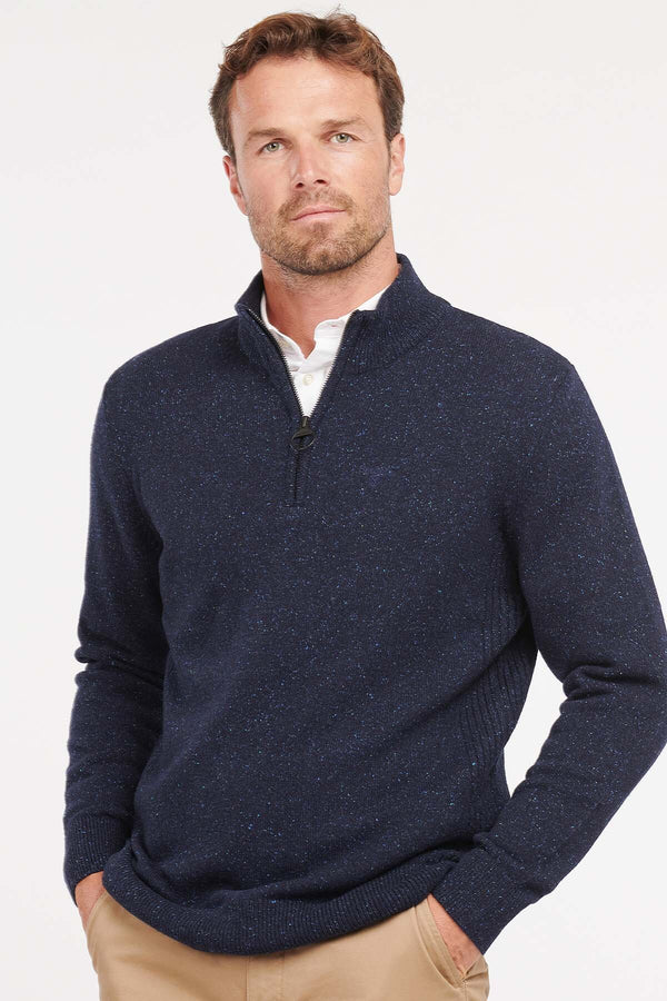 Essential Tisbury Half Zip Knitted Jumper