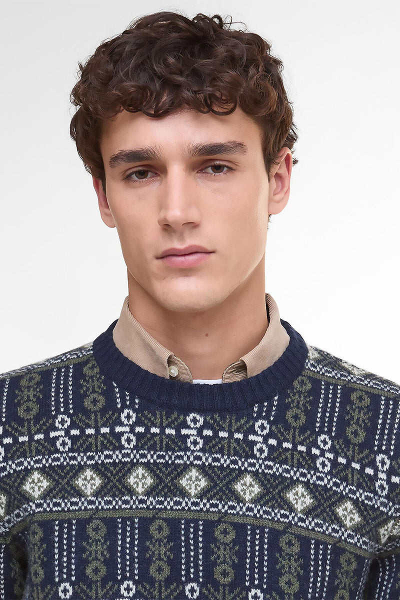 Grangetown Fair Isle Crew Neck Jumper