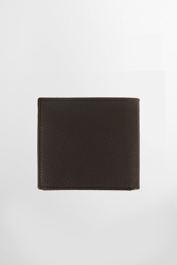 Logo Leather Billfold Wallet