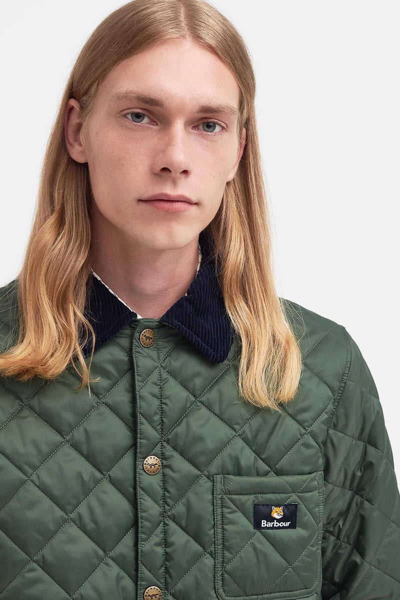 Barbour x Maison Kitsuné Kenning Quilted Jacket