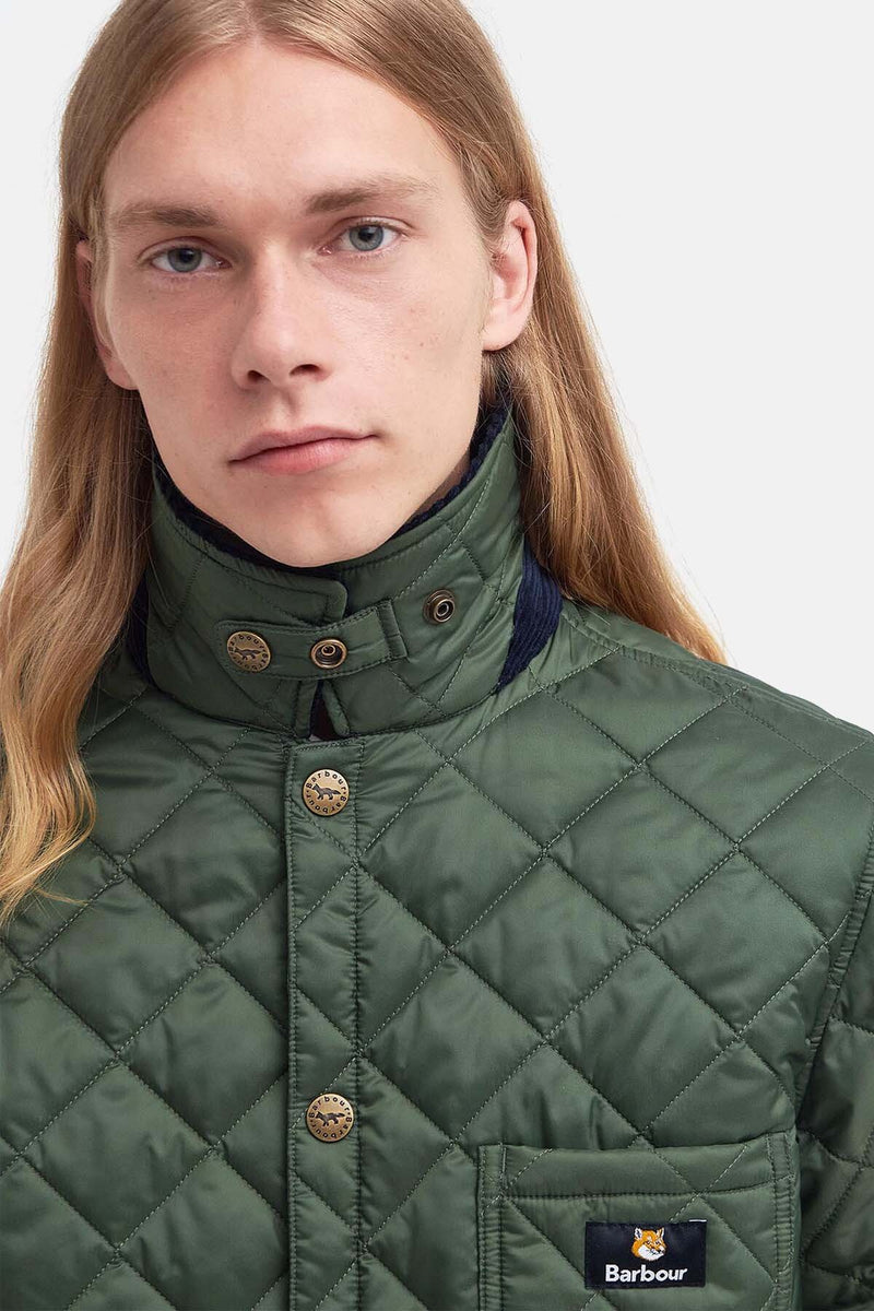 Barbour x Maison Kitsuné Kenning Quilted Jacket