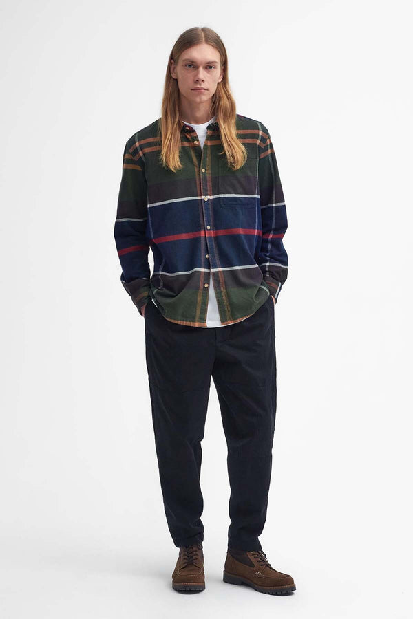 Barbour Bushlane Oversized Long-Sleeved Tartan Shirt