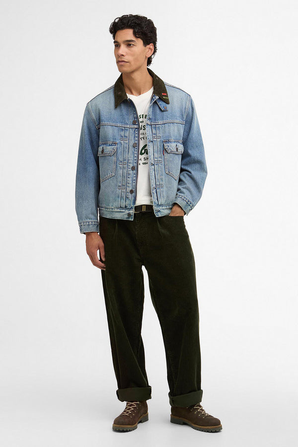 Barbour x Levi's 578 Pleated Pant