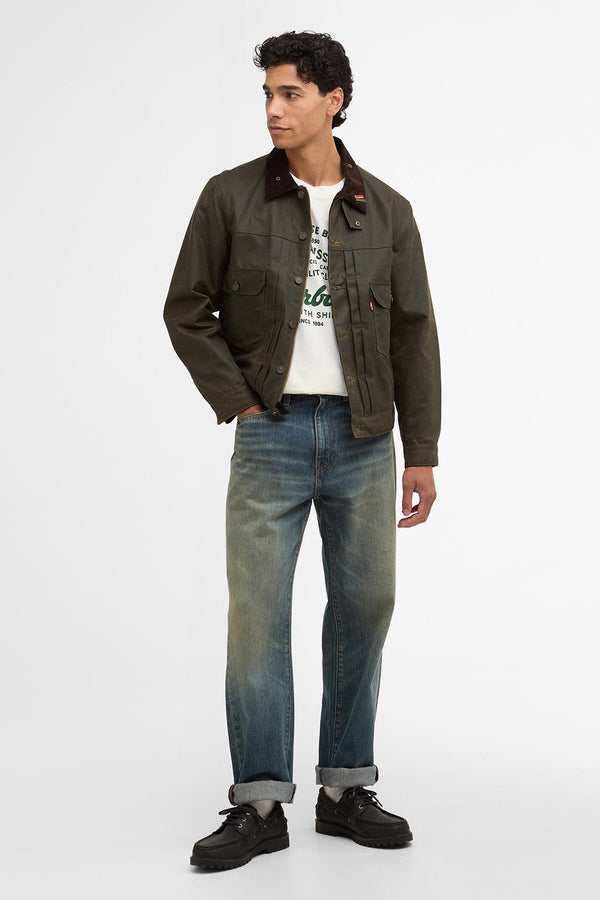 Barbour x Levi's 568 Loose Jean