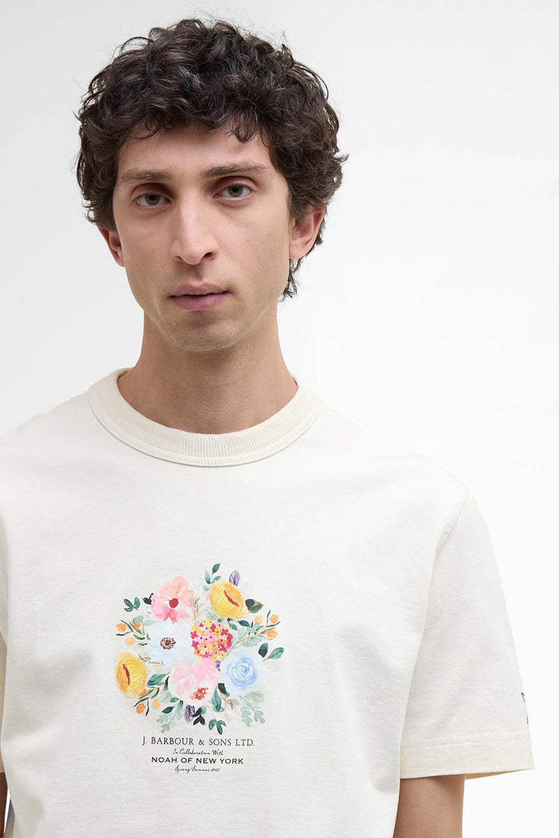 Barbour x NOAH Floral T-Shirt