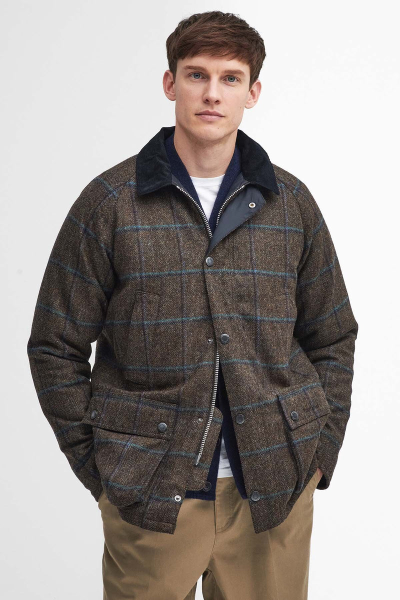 Barbour Bedale Check Wool Jacket