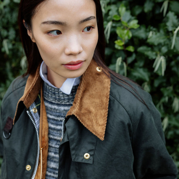 Barbour 130th Anniversary Spey Wax Jacket Sage by Barbour | Men