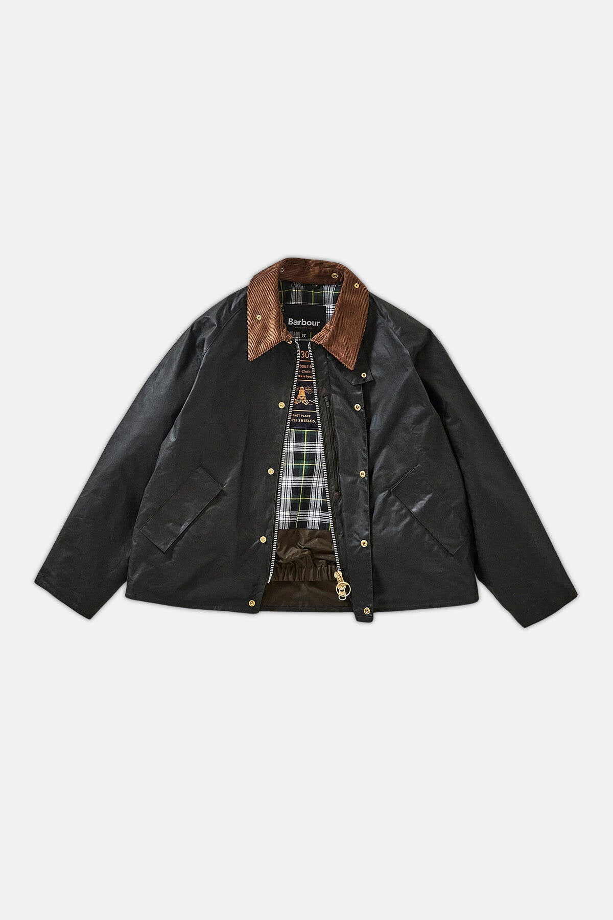 Barbour 130th Anniversary Transport Waxed Jacket Sage by Barbour
