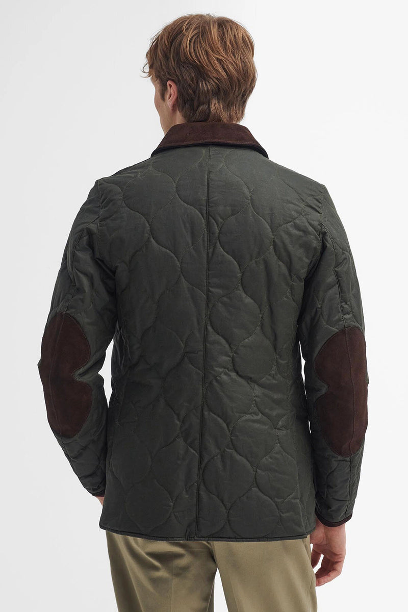 Barbour x TO KI TO Sporting Quilted Waxed Jacket