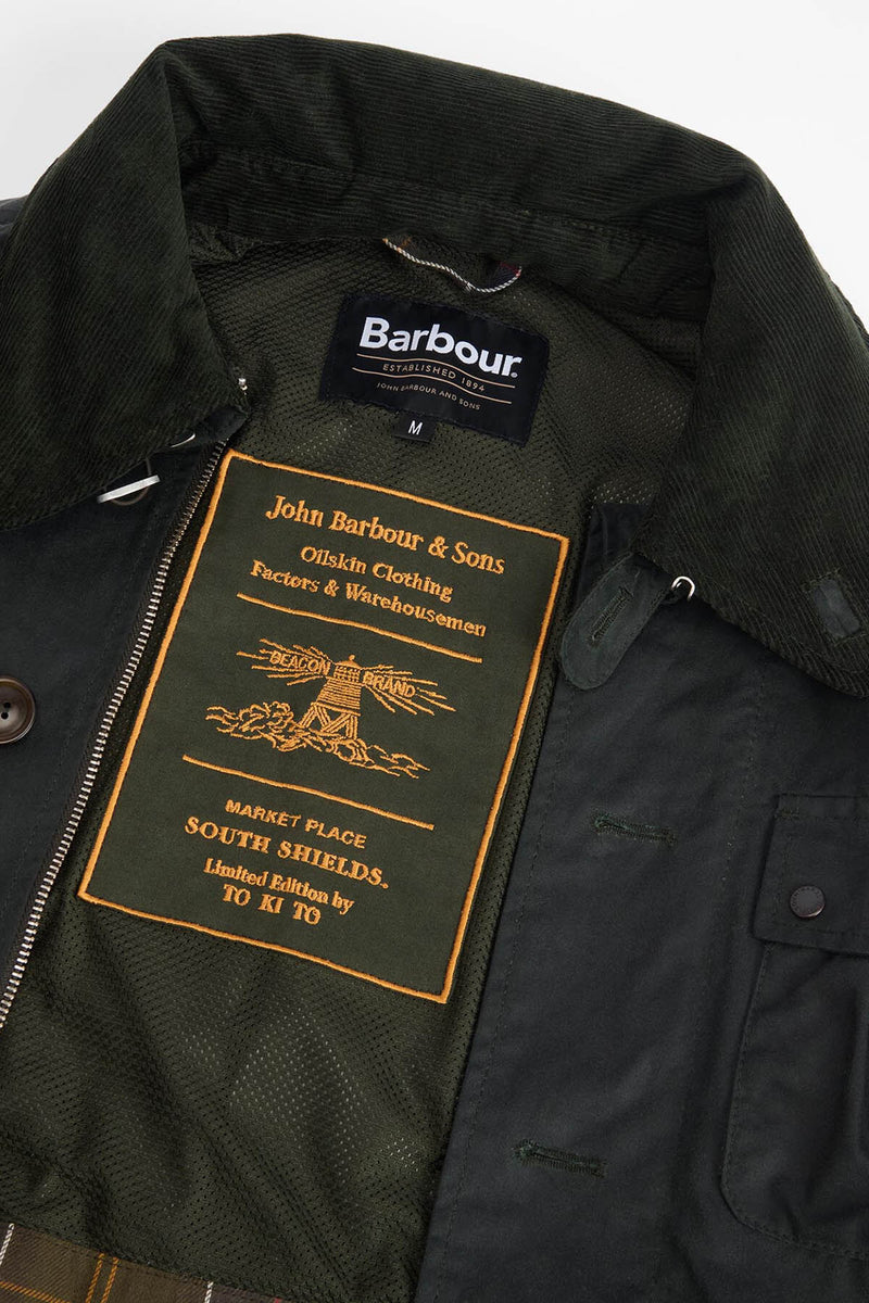 Barbour x TO KI TO Forest Waxed Jacket