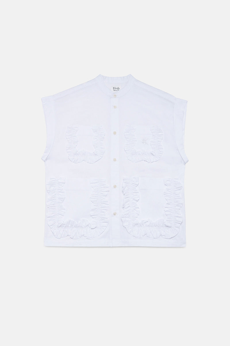 Typewriter Frill Shirt