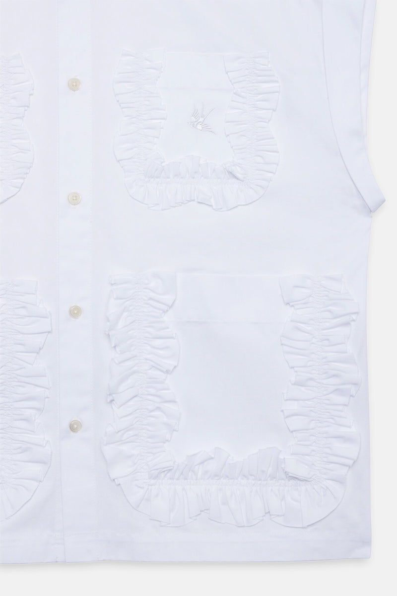 Typewriter Frill Shirt