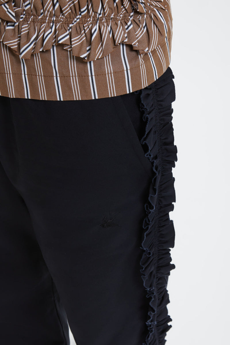 Frill Side Pants