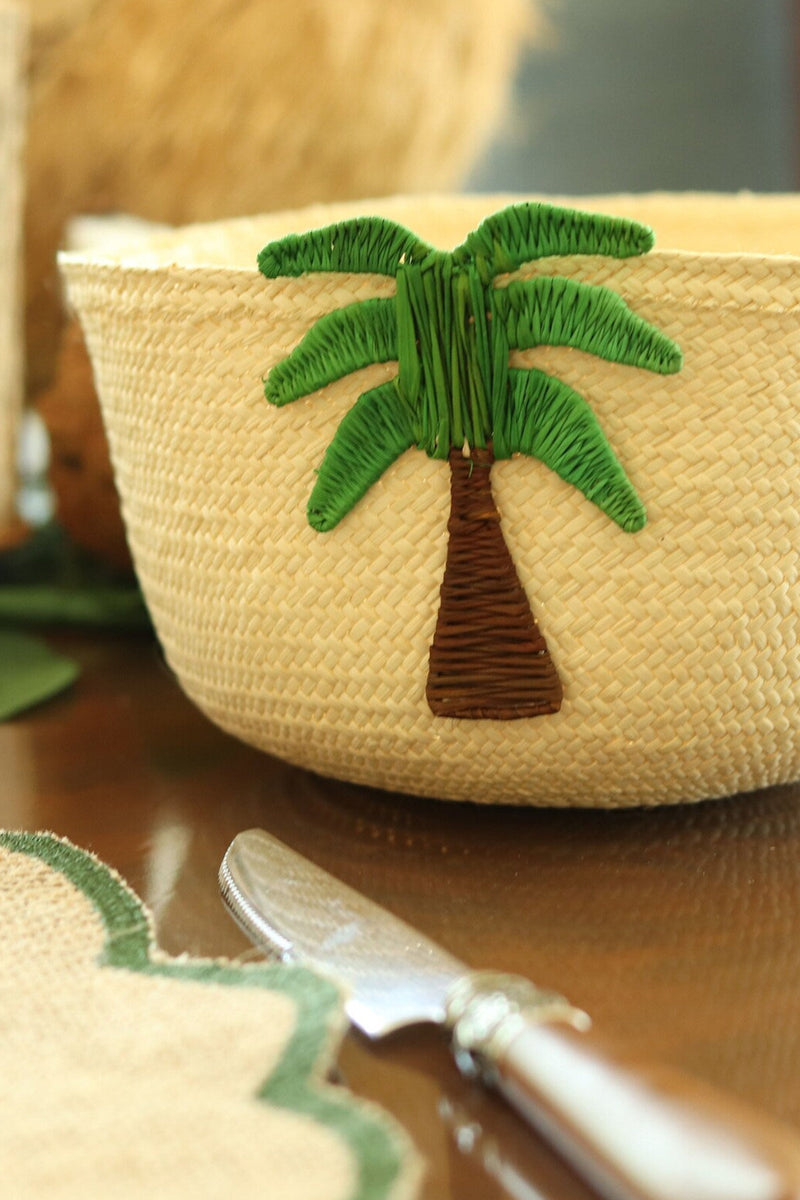Palm Tree Basket