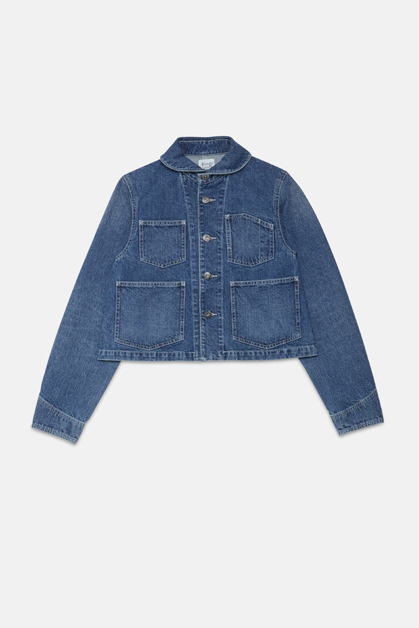 Short Coveralls - Denim