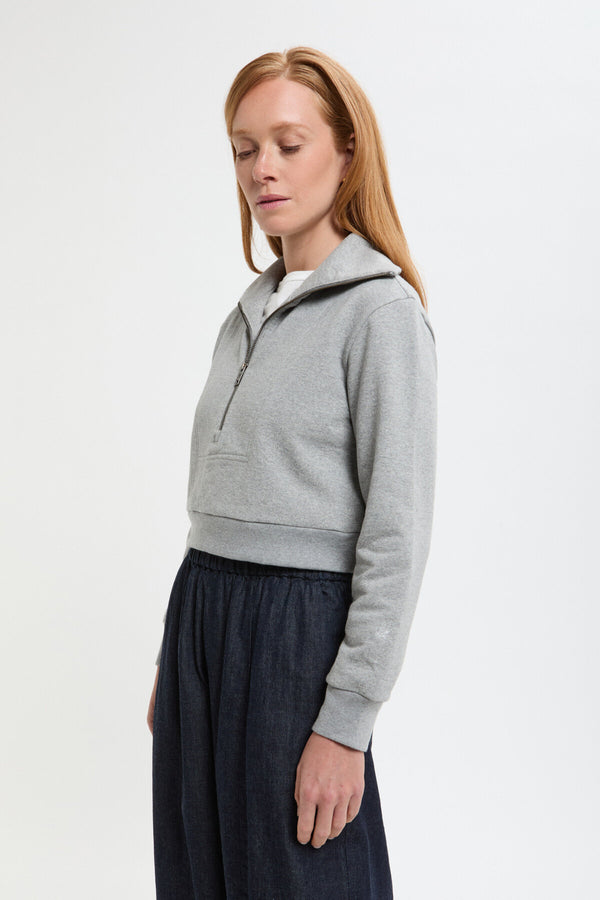 Half Zip Sweatshirt - French Terry