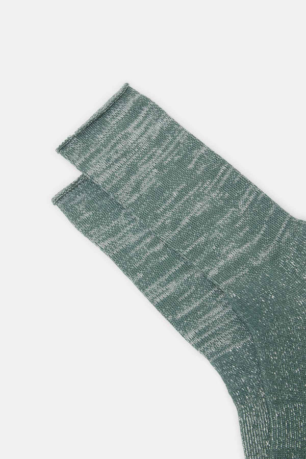 Washi pile crew socks