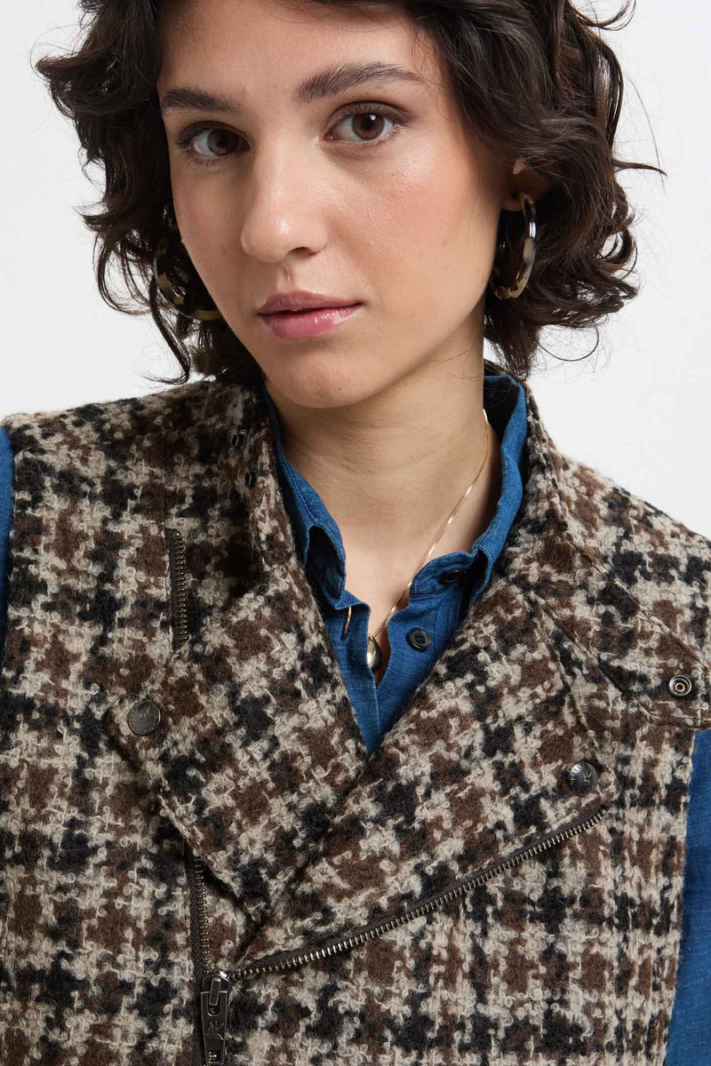 Double Motorcycle Vest