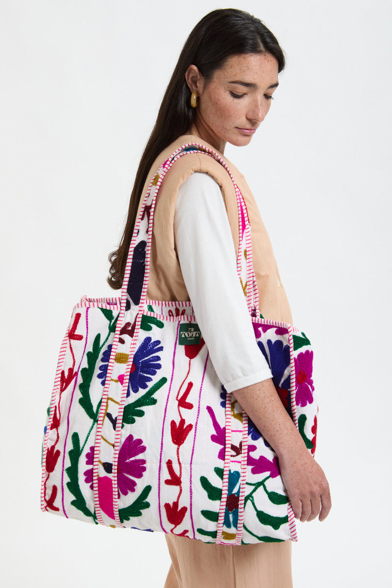 Suzani tote bag